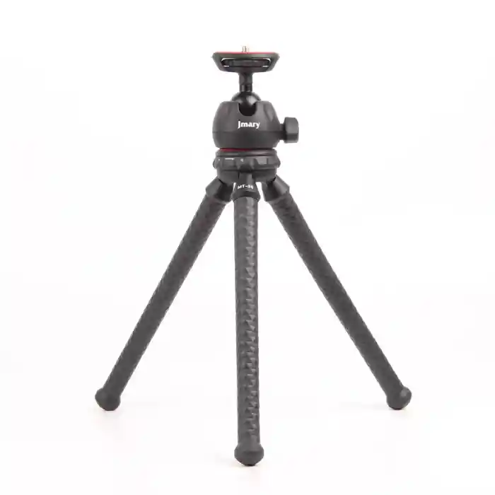 Jmary MT25 Flexible octopus Tripod for Phone Camera stand with Phone Clip Mount Travel Tripod Mini Tripod Stand for gopro vlog
